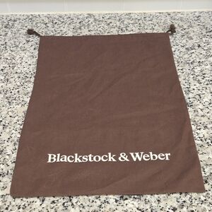 ​Authentic Blackstock & Weber Luxury Cotton Shoe Dust Bag